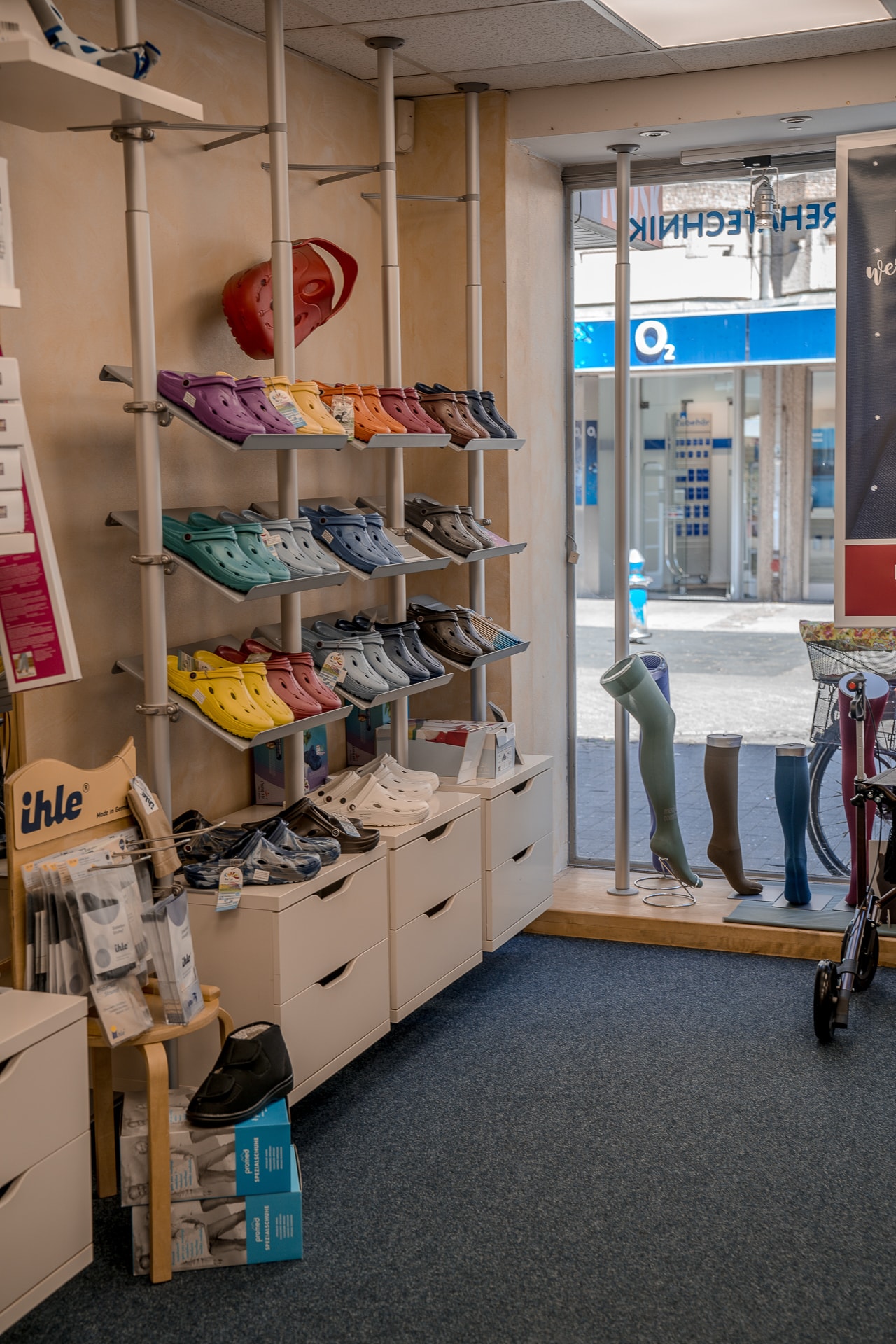 Sanitätshaus Enge Hildesheim Ausstellungsraum