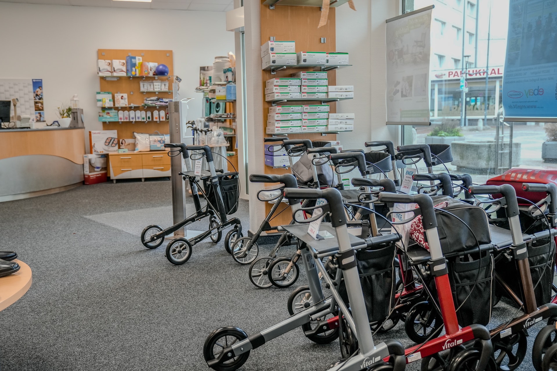 Sanitätshaus Enge Salzgitter-Lebenstedt Ausstellungsraum