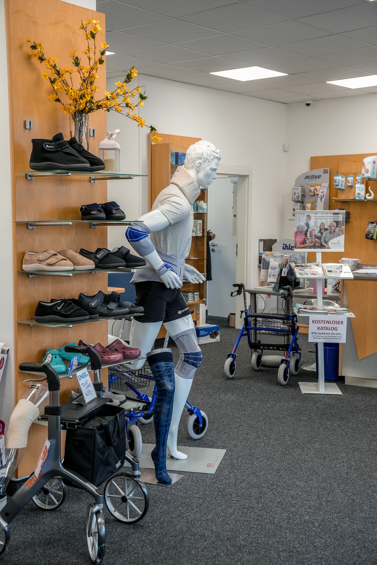 Sanitätshaus Enge Salzgitter-Lebenstedt Ausstellungsraum