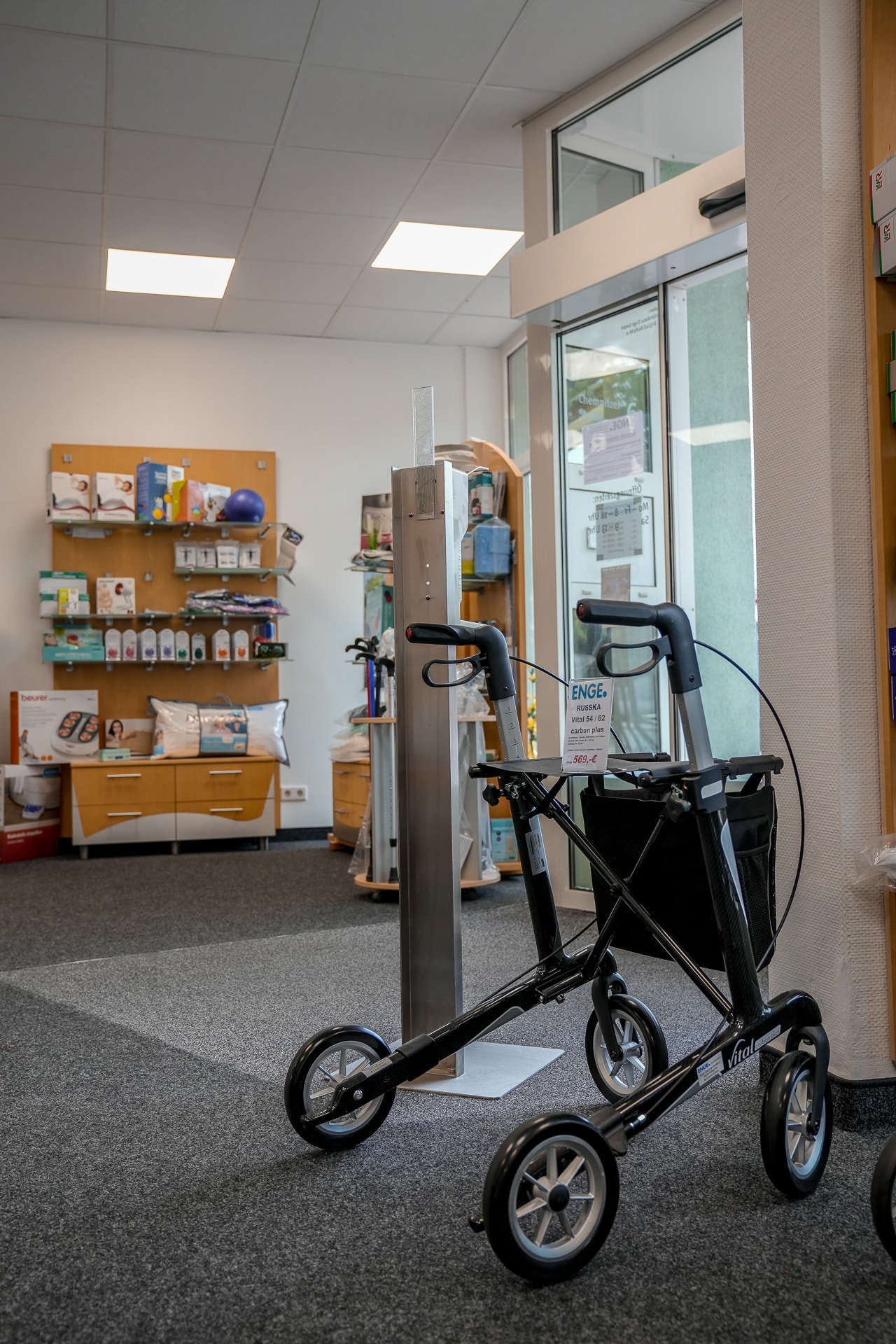 Sanitätshaus Enge Salzgitter-Lebenstedt Ausstellungsraum