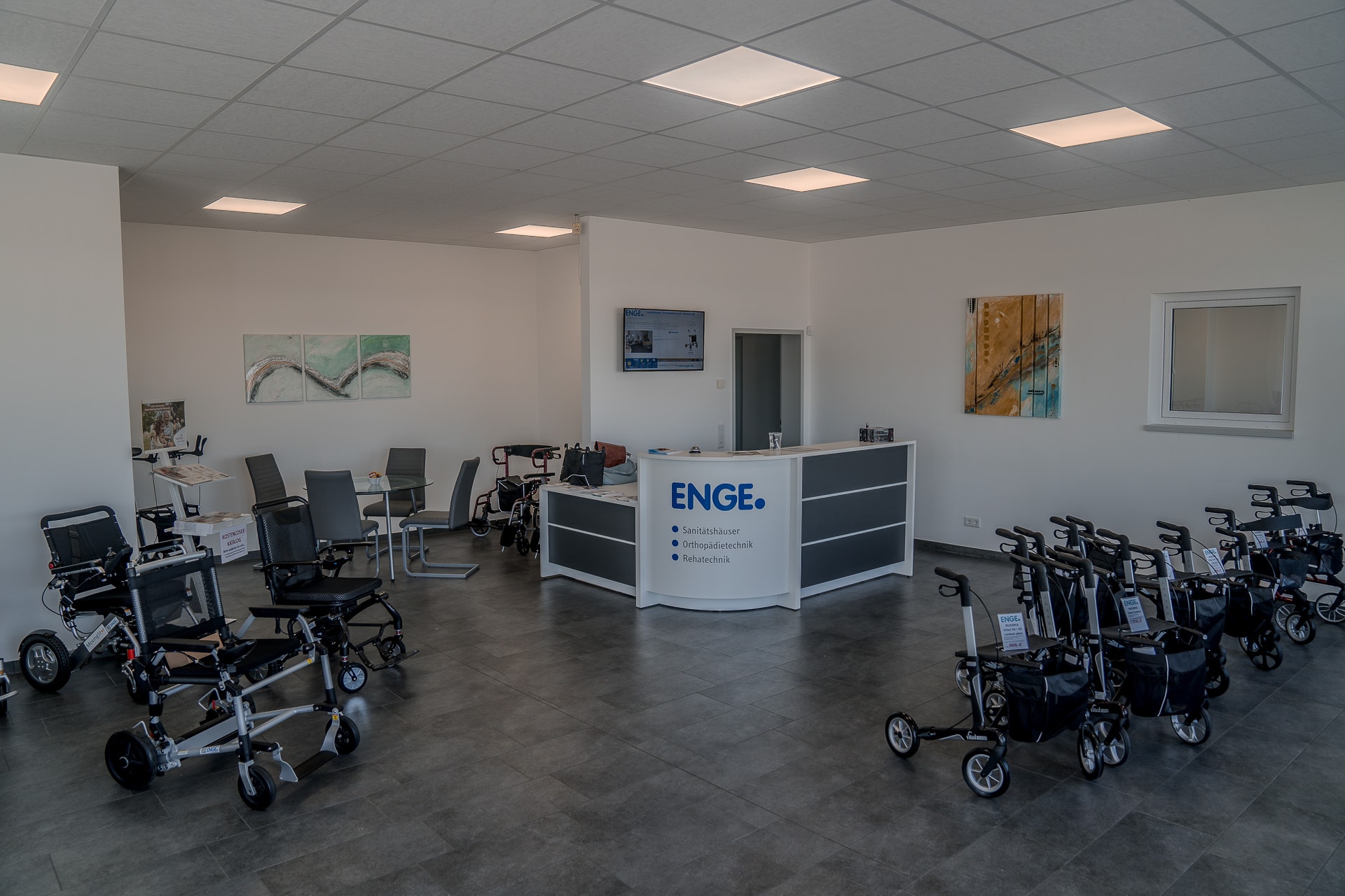 Sanitätshaus Enge Salzgitter-Engelnstedt Ausstellungsraum