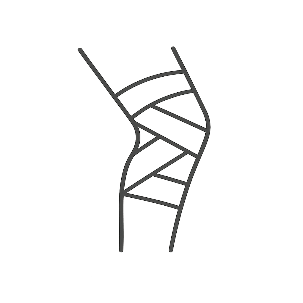 Zeichnung / Piktogramm Bandagen Zeichnung / Piktogramm Bandagen