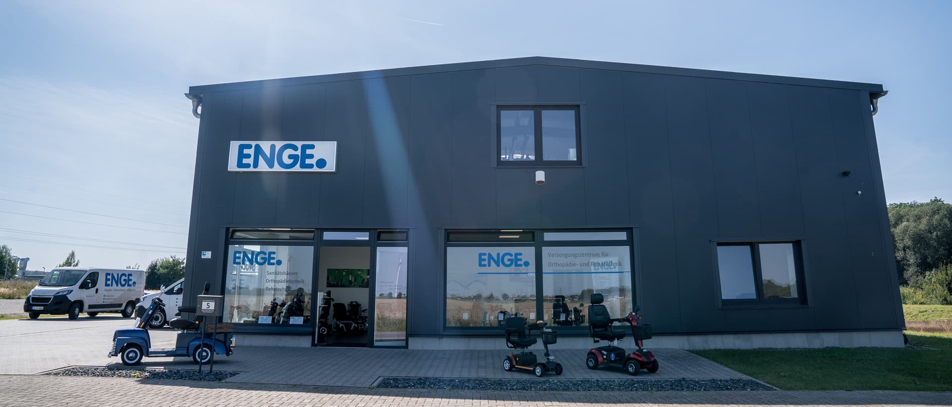 Sanitätshaus Enge Gebäude Rehatechnik