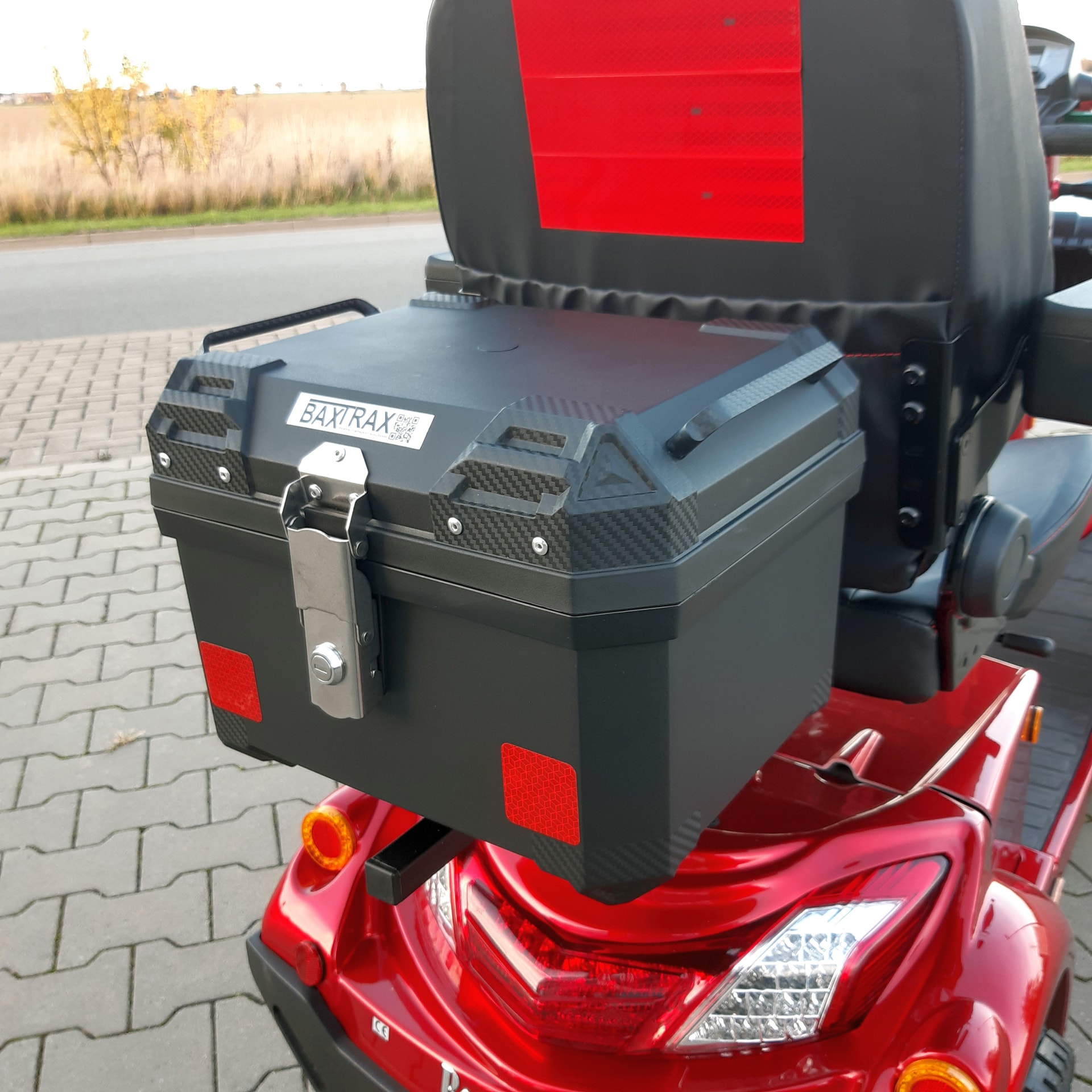 BaxTrax ® KUBO – die neue Transportbox für Elektromobile